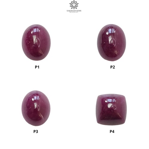 Forma cuscino ovale - , cabochon