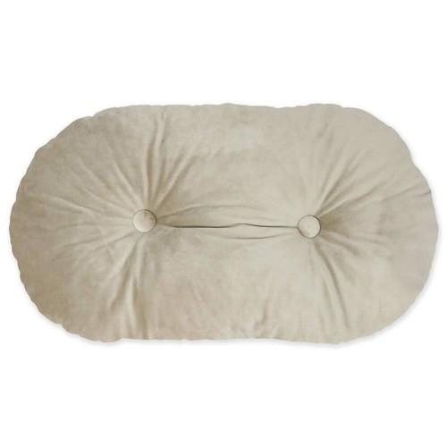 Cuscino ovale velluto - cuscino,