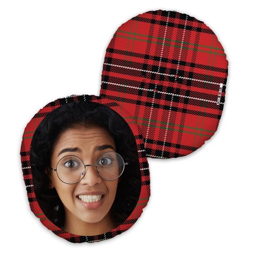 Tartan rosso cuscino - in, cuscino™