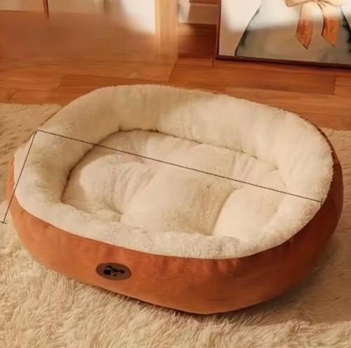 Cuccia ovale peluche - , cani