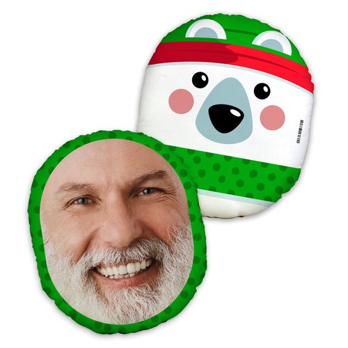 Natale orso cuscino - orso,